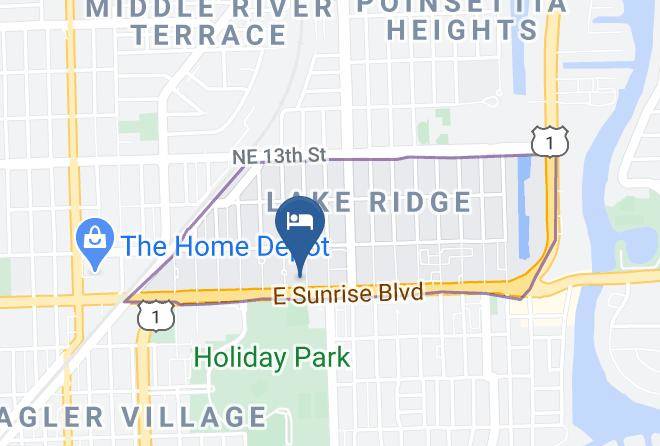 Broward - Travelodge By Wyndham Fort Lauderdale Maps