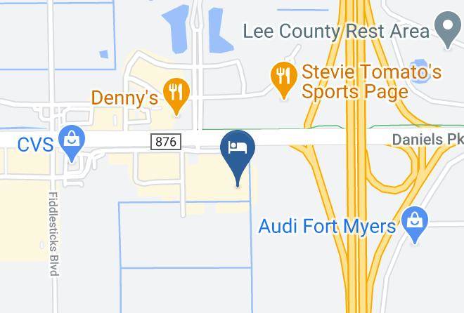 Travelodge By Wyndham Fort Myers Airport Map