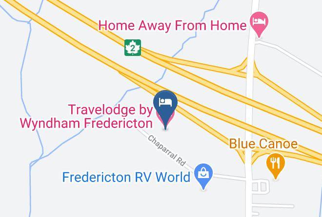Sunbury - Travelodge By Wyndham Fredericton Maps