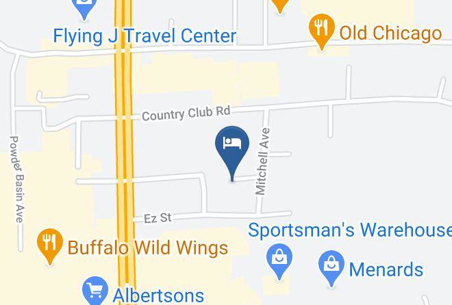 Travelodge By Wyndham Gillette Map