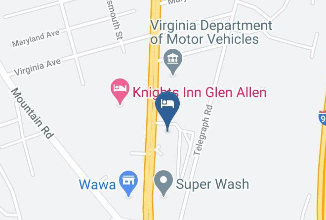 Henrico - Travelodge By Wyndham Glen Allen Maps