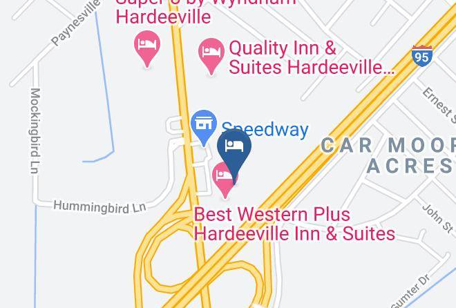 Jasper - Travelodge By Wyndham Hardeeville Maps
