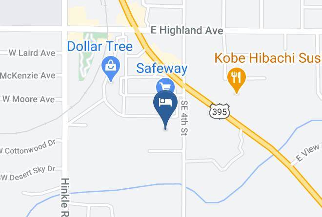 Umatilla - Travelodge By Wyndham Hermiston Maps