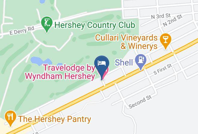 Dauphin - Travelodge By Wyndham Hershey Pa Maps