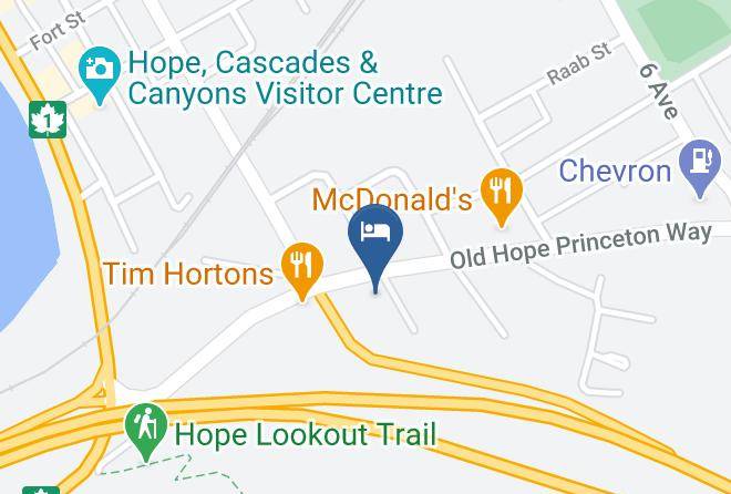 Fraser Valley - Travelodge By Wyndham Hope Maps