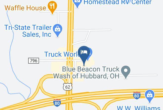 Trumbull - Travelodge By Wyndham Hubbard Oh Maps