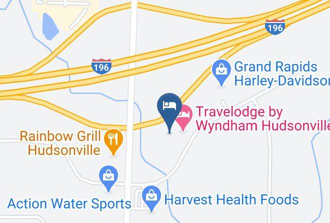 Ottawa County - Travelodge By Wyndham Hudsonville Maps