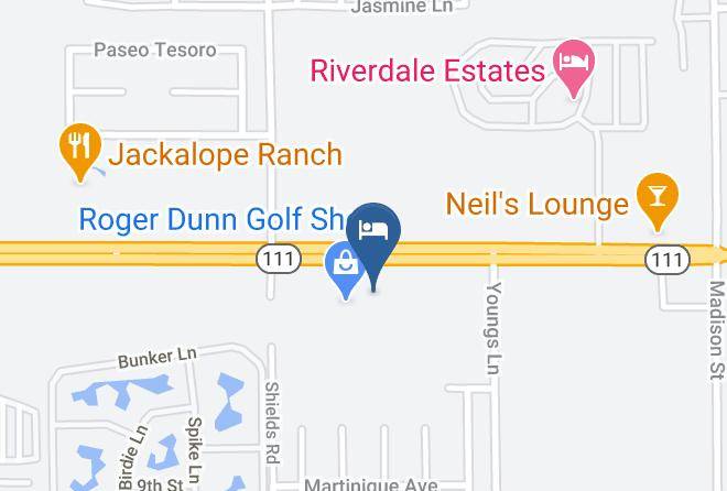 Riverside - Travelodge By Wyndham Indio Maps