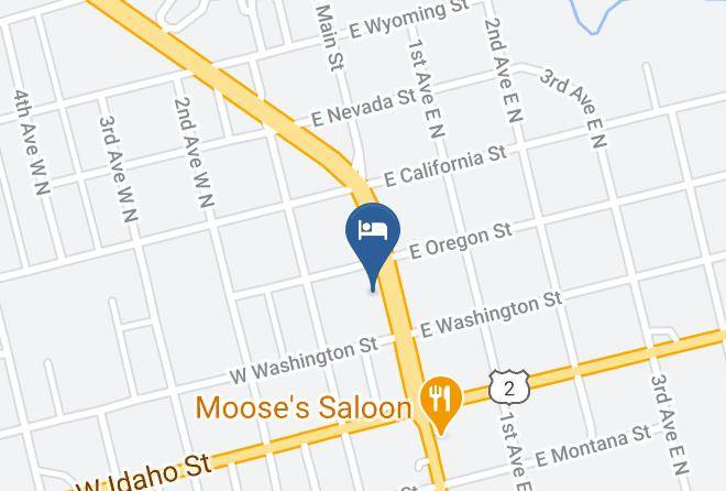 Flathead - Travelodge By Wyndham Kalispell Maps