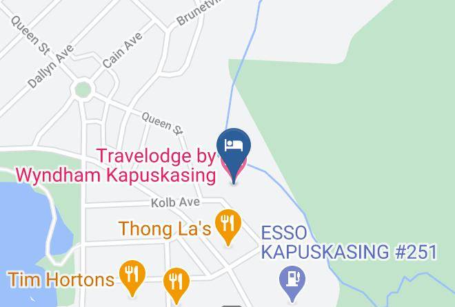 Cochrane - Travelodge By Wyndham Kapuskasing Maps