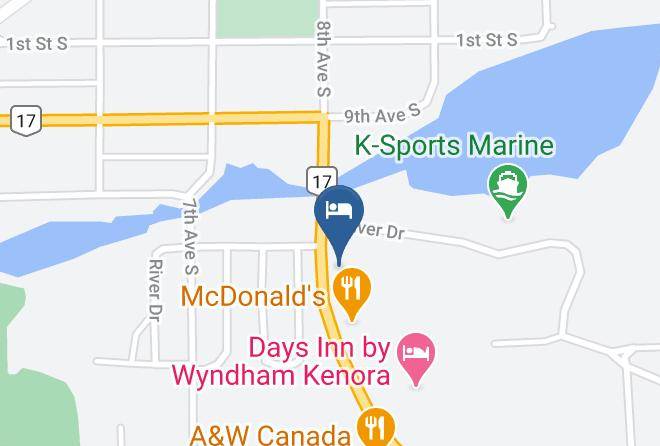 Kenora - Travelodge By Wyndham Kenora Maps