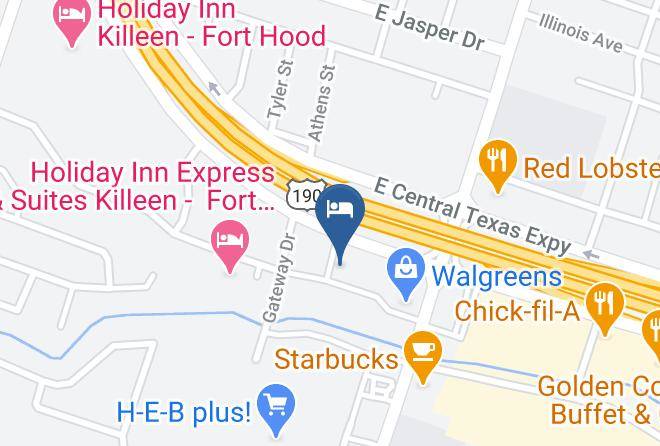 Bell - Travelodge By Wyndham Killeen Fort Hood Maps