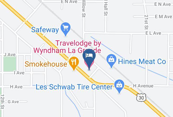 Union - Travelodge By Wyndham La Grande Maps