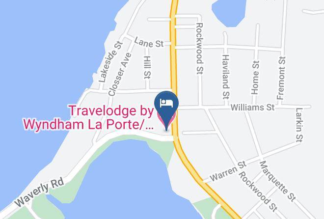 Travelodge By Wyndham La Porte Michigan City Area Map