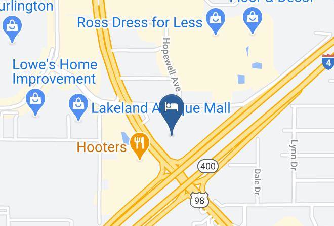 Polk - Travelodge By Wyndham Lakeland Maps