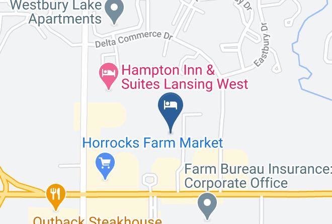 Eaton County - Travelodge By Wyndham Lansing Maps