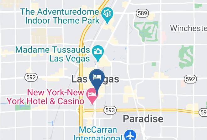 Clark - Travelodge By Wyndham Las Vegas Center Strip Maps