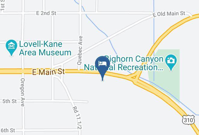 Big Horn - Travelodge By Wyndham Lovell Bighorns Maps