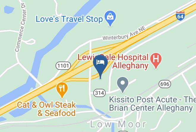 Alleghany - Travelodge By Wyndham Low Moor Near Covington Maps
