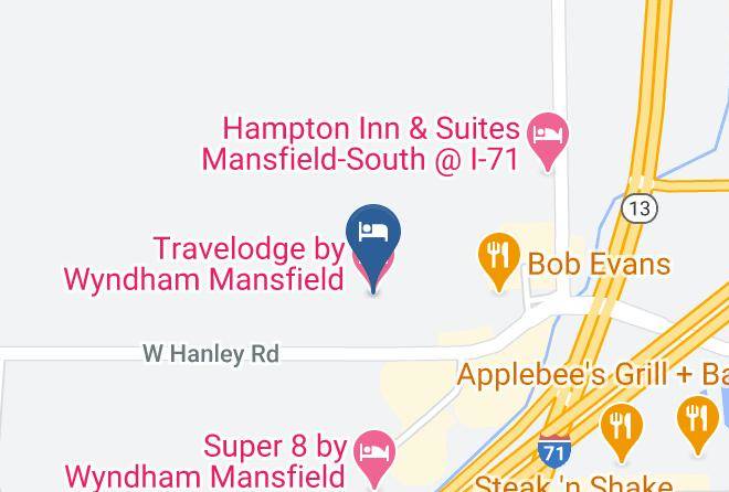 Richland - Travelodge By Wyndham Mansfield Maps