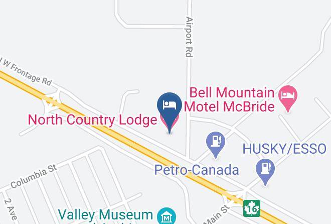 Fraser Fort George - Travelodge By Wyndham Mcbride Maps
