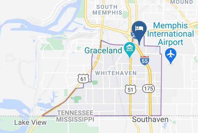Shelby - Travelodge By Wyndham Memphis Airport Maps