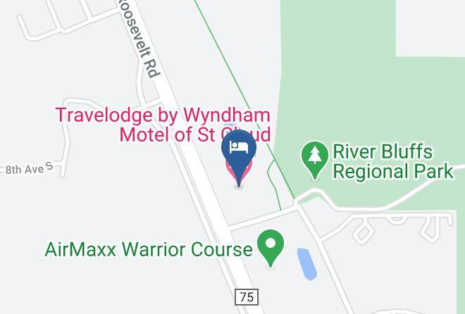 Stearns - Travelodge By Wyndham Motel Of St Cloud Maps