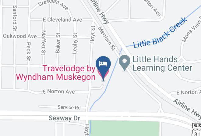 Muskegon County - Travelodge By Wyndham Muskegon Maps