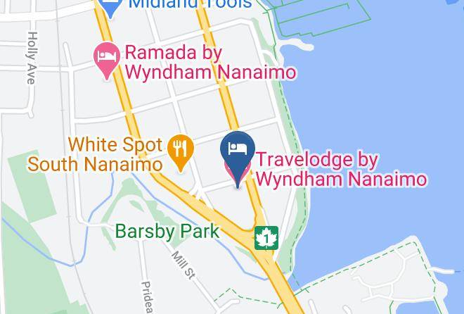 Nanaimo - Travelodge By Wyndham Nanaimo Maps