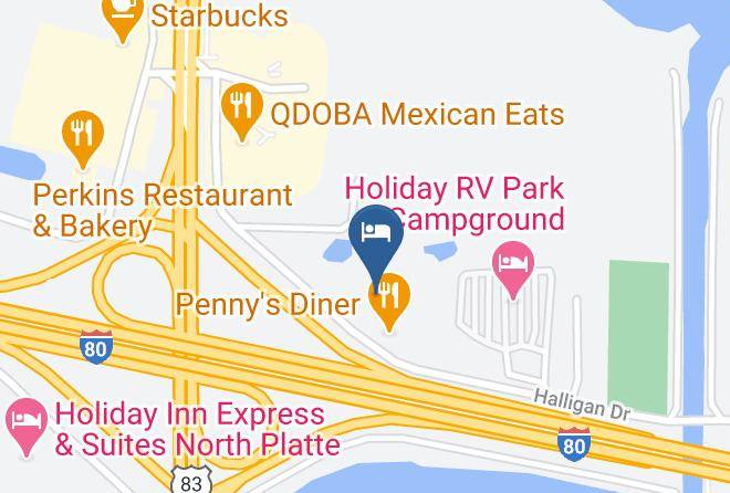 Lincoln - Travelodge By Wyndham North Platte Maps
