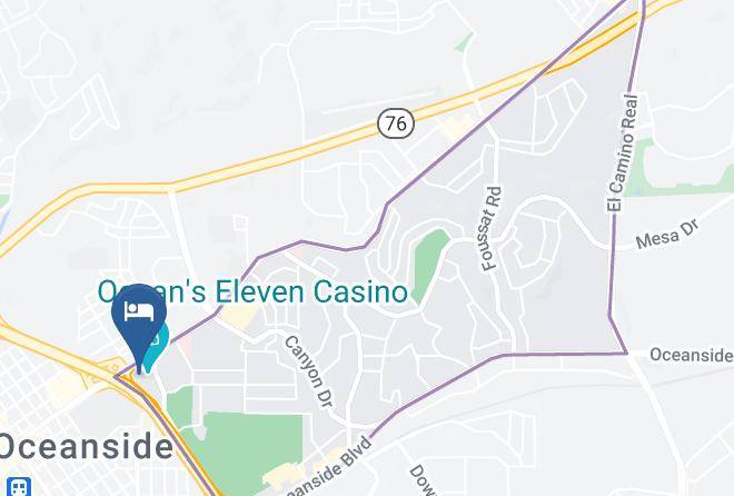 San Diego - Travelodge By Wyndham Oceanside Maps