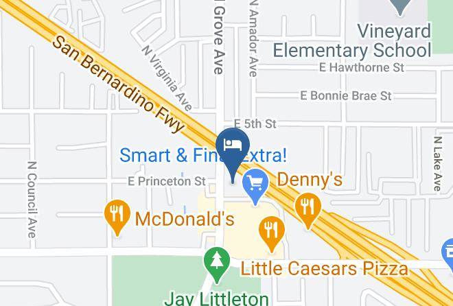 San Bernardino - Travelodge By Wyndham Ontario Maps