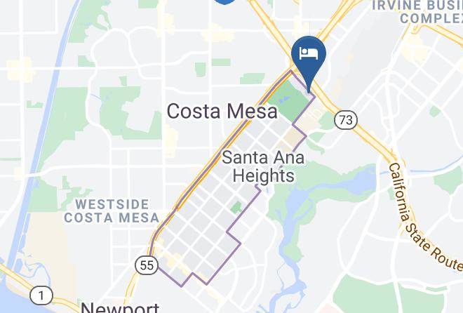 Orange - Travelodge By Wyndham Orange County Airport Costa Mesa Maps