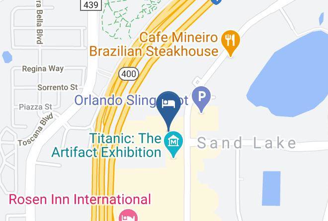 Orange - Travelodge By Wyndham Orlando International Drive Maps