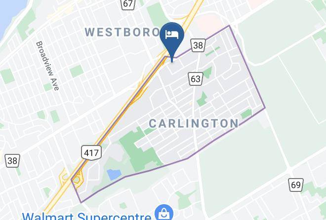 Ottawa - Travelodge By Wyndham Ottawa West Maps