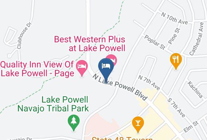 Coconino - Travelodge By Wyndham Page Maps