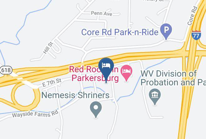 Wood - Travelodge By Wyndham Parkersburg Maps