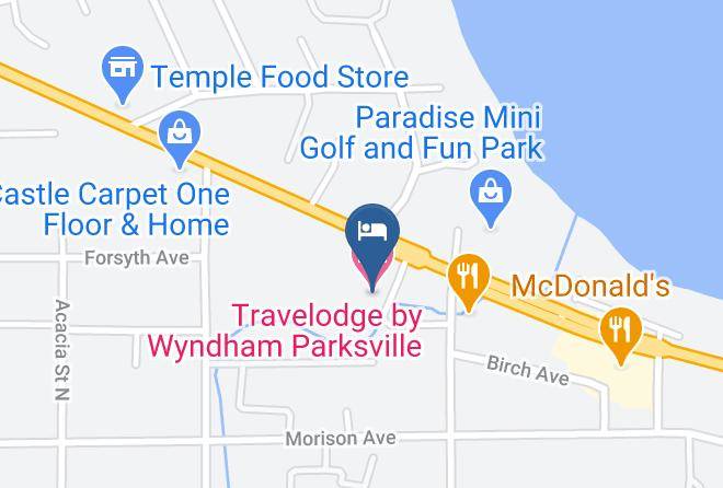 Nanaimo - Travelodge By Wyndham Parksville Maps