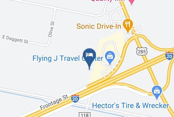 Reeves - Travelodge By Wyndham Pecos Maps