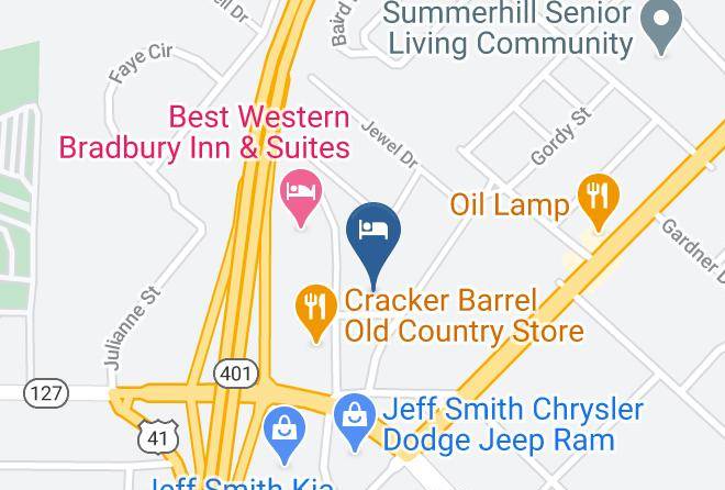 Houston - Travelodge By Wyndham Perry Ga Maps