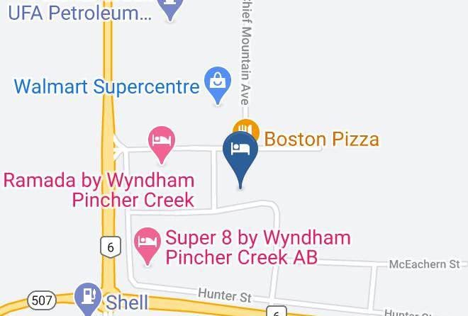 Division 3 - Travelodge By Wyndham Pincher Creek Maps