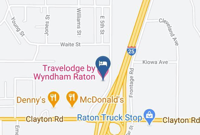 Colfax - Travelodge By Wyndham Raton Maps