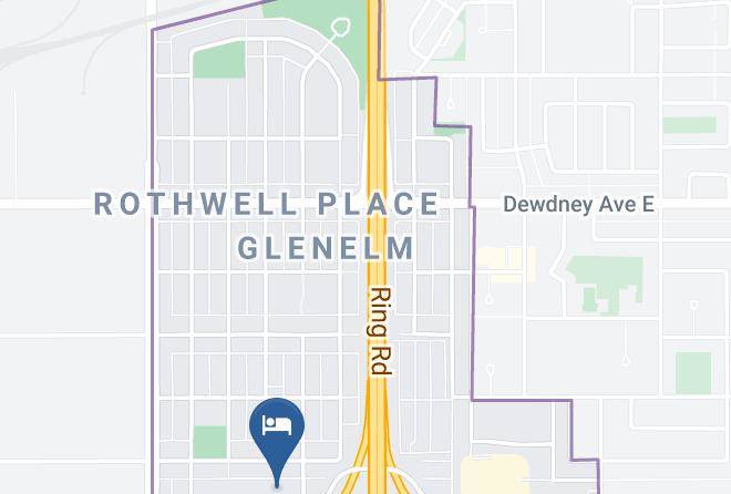 Travelodge By Wyndham Regina Map