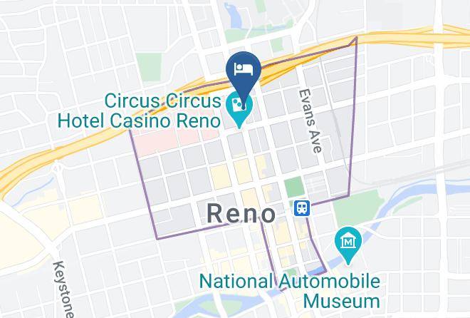 Washoe - Travelodge By Wyndham Reno Downtown Maps