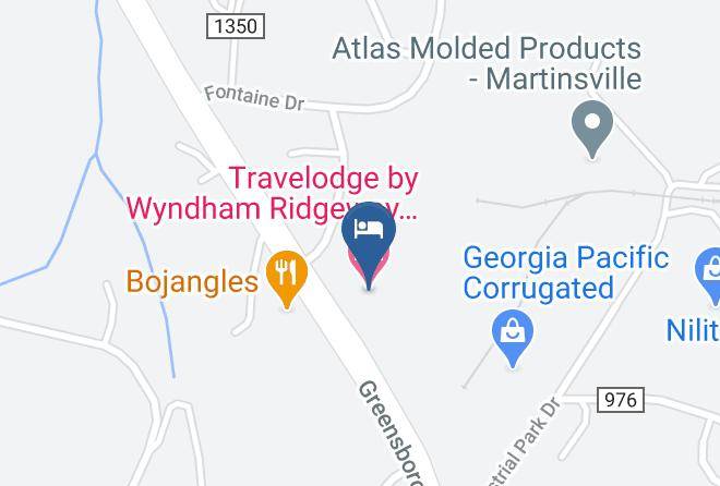 Henry - Travelodge By Wyndham Ridgeway Martinsville Area Maps