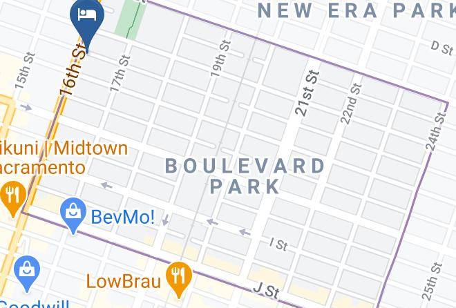Sacramento - Travelodge By Wyndham Sacramento Convention Center Maps