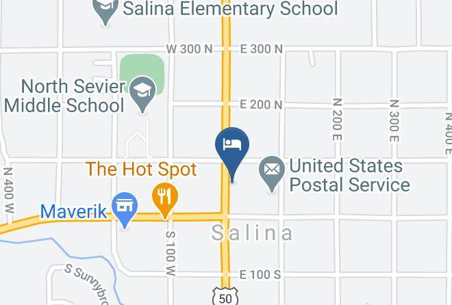 Sevier - Travelodge By Wyndham Salina Maps