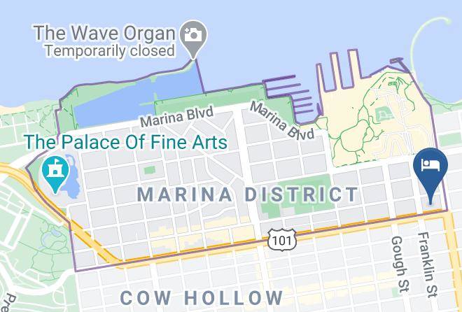 San Francisco - Travelodge By Wyndham San Francisco Bay Maps