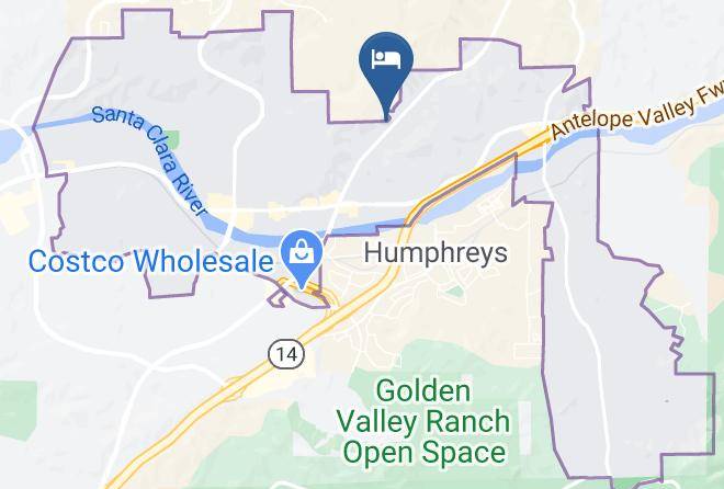 Los Angeles - Travelodge By Wyndham Santa Clarita Valencia Maps