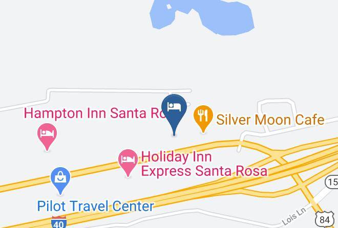 Guadalupe - Travelodge By Wyndham Santa Rosa Maps